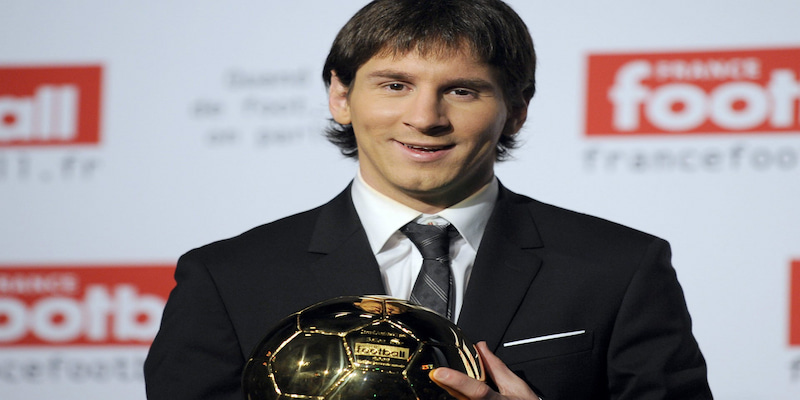 Messi đoạt danh hiệu này lần đầu tiên vào năm 2009