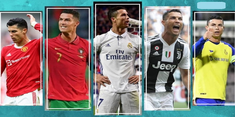 Cristiano Ronaldo là cỗ máy săn bàn ở mọi CLB mình khoác áo